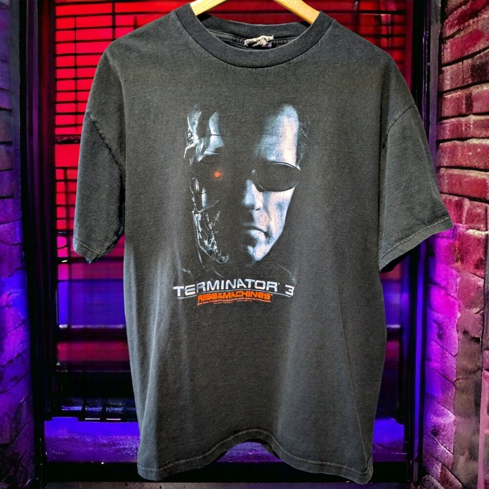 Terminator Rise of the Machines Promo T-Shirt 3D Print, Large